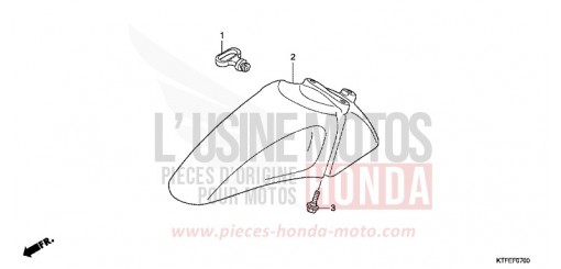 FRONT FENDER SH150C de 2012